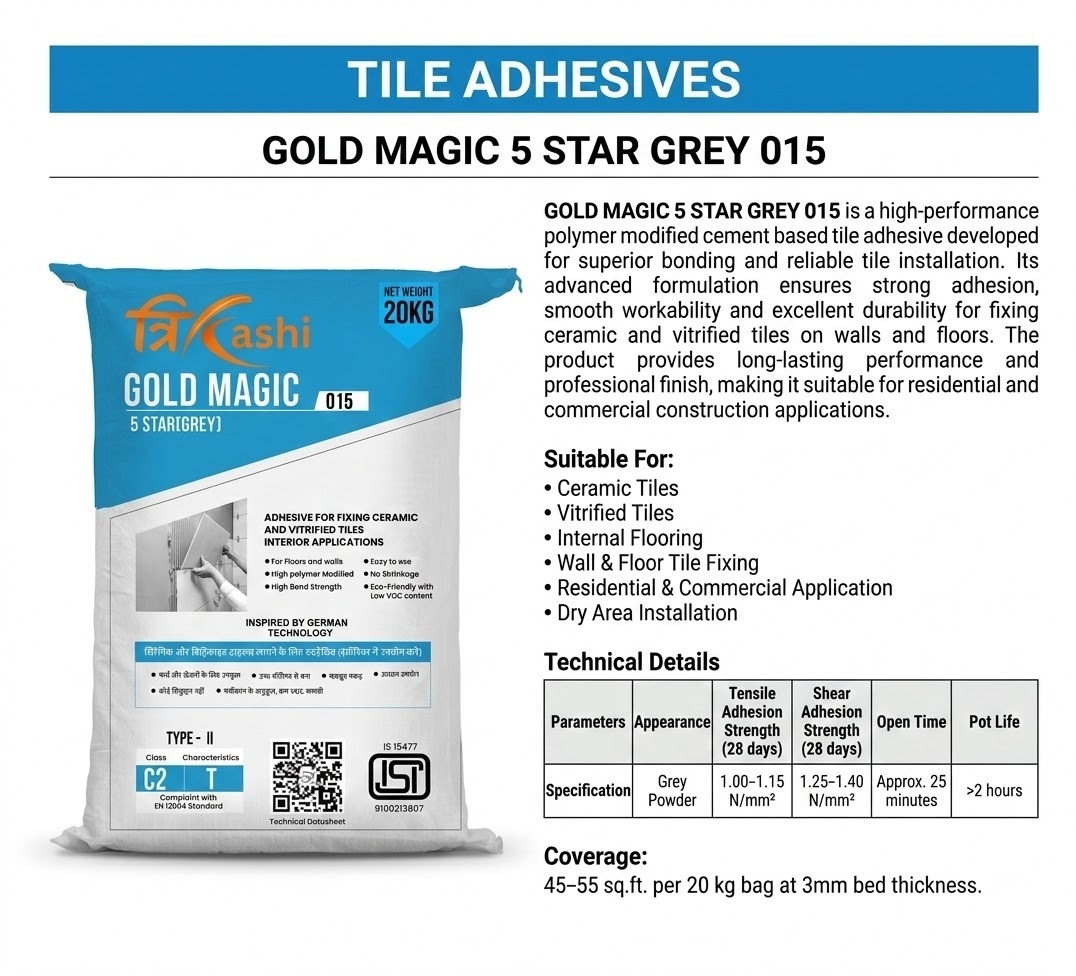 GOLD MAGIC 5 STAR GREY 015