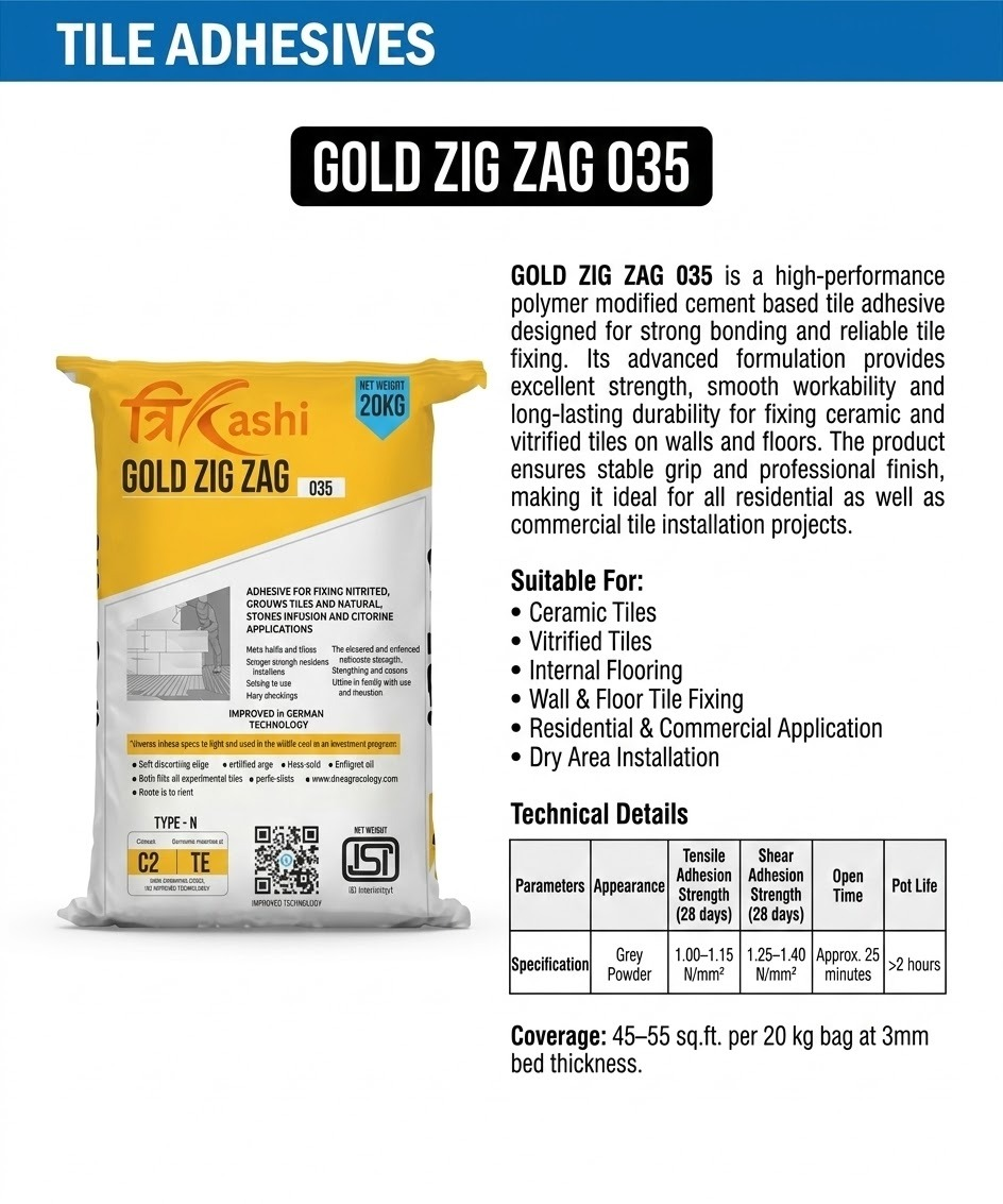 GOLD ZIG ZAG 035