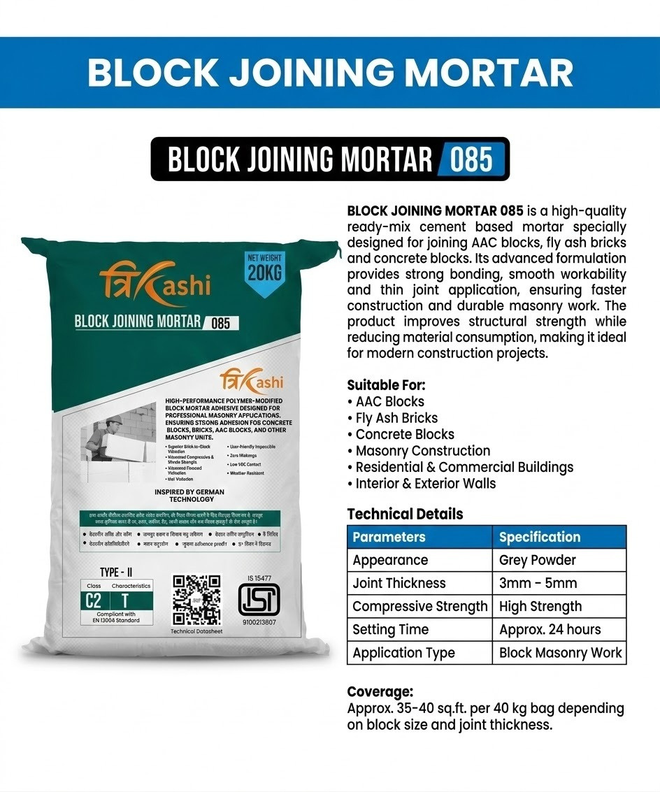 BLOCK JOINING MORTAR 085